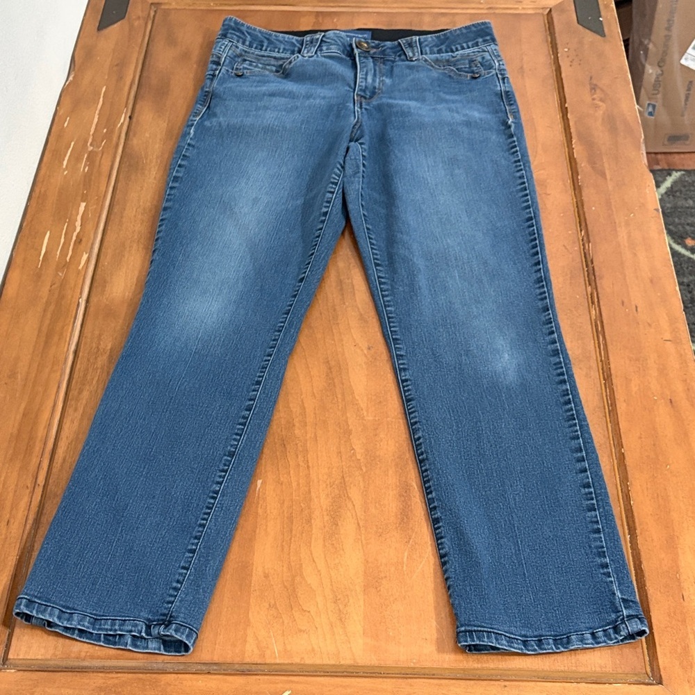 Democracy Absolution Blue Denim Jeans Size 8 - Picture 1 of 14